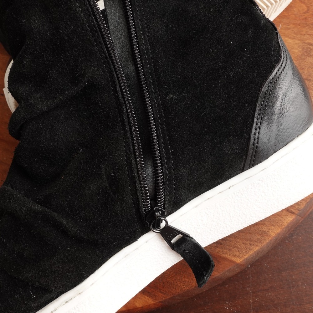 Miz Mooz Sneakers Womens SZ EU 41 US 9.5-10 BLK Lionel Modern Minimalist Shoes - Picture 15 of 15